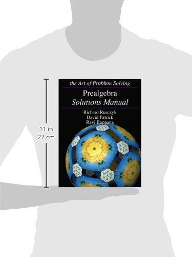Art of Problem Solving (AoPS) Prealgebra Solutions Manual by