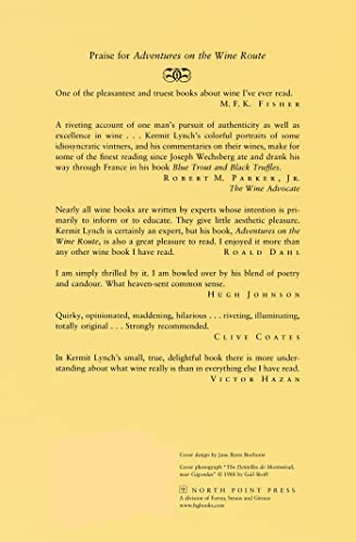 Adventures on the Wine Route by Lynch, Kermit