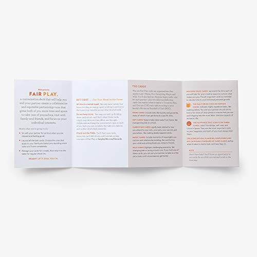 The Fair Play Deck: A Couple's Conversation Deck for Priorit