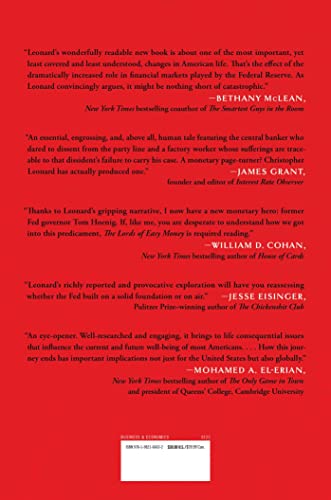 The Lords of Easy Money: How the Federal Reserve Broke the A