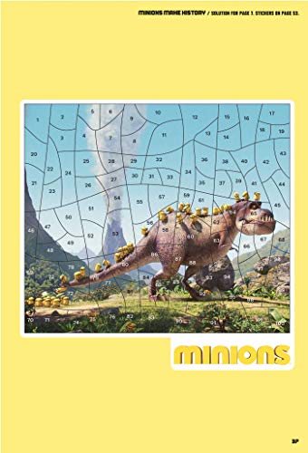 Minions: Sticker Art Puzzles by Kaplan, Arie
