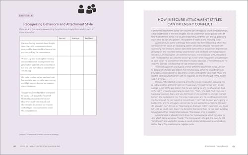 Couples Therapy Workbook for Healing: Emotionally Focused Th
