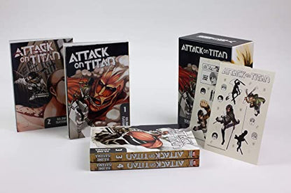 Attack on Titan Season 1 Part 1 Manga Box Set (Attack on Tit