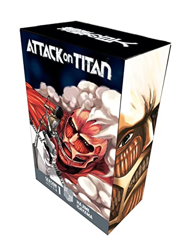 Attack on Titan Season 1 Part 1 Manga Box Set (Attack on Tit