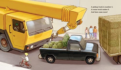 Twenty Big Trucks in the Middle of the Street by Lee, Mark