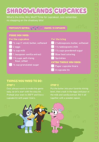 Bluey and Bingo's Fancy Restaurant Cookbook: Yummy Recipes,