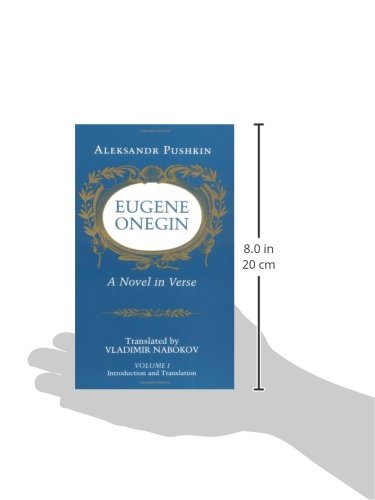 Eugene Onegin: A Novel in Verse, Vol. 1 by Pushkin, Aleksand