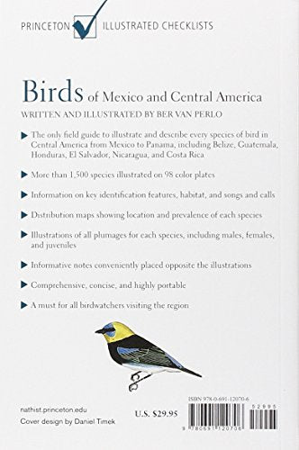 Birds of Mexico and Central America (Princeton Illustrated C