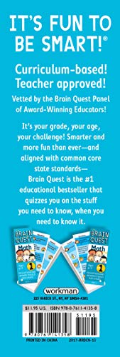 Brain Quest Grade 1 Math, Revised 2nd Edition by Martinelli,