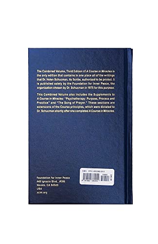 A Course in Miracles: Combined Volume by Foundation for Inne