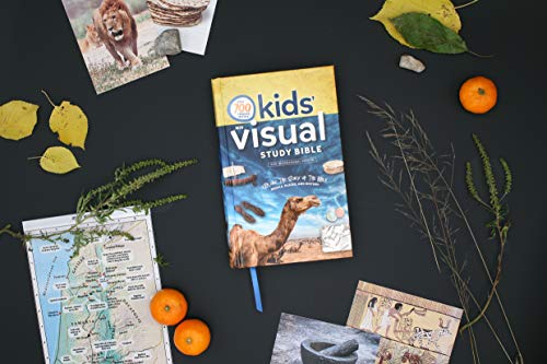 NIV, Kids' Visual Study Bible, Hardcover, Blue, Full Color I