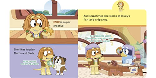 Meet Bluey's Friends: A Tabbed Board Book by Rusu, Meredith