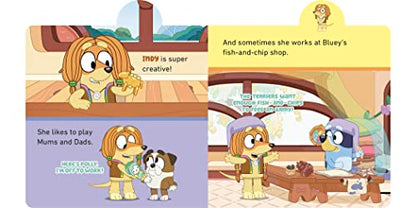 Meet Bluey's Friends: A Tabbed Board Book by Rusu, Meredith