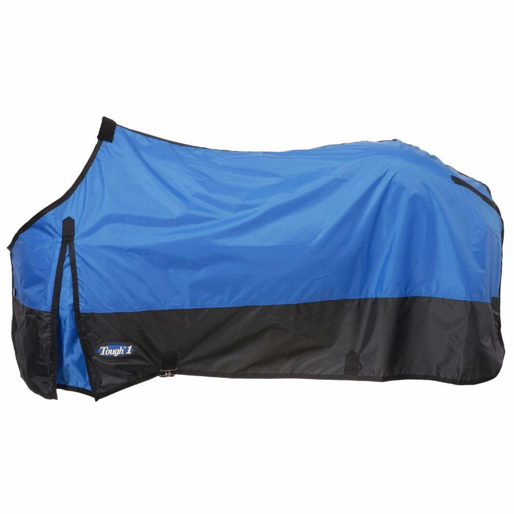 Tough-1 Size 78 - 420 Denier Closed Front Stable Sheet -  Lightweight Coverage for Mild Weather and Clean Coats