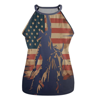 Baha Ranch American Cowboy Tank Top