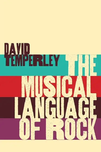 Musical Language of Rock - Paperback