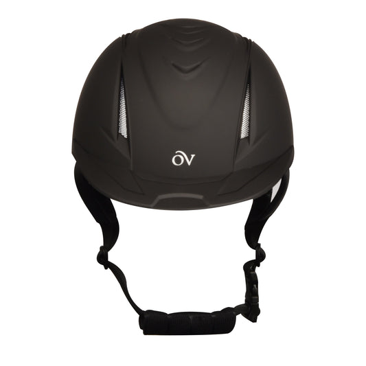Deluxe Schooler Helmet - Black Silver Vents