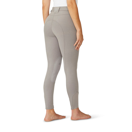 Women's SoftFlex Suede Knee Patch Breech - Grey