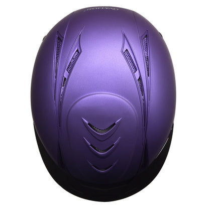 Metallic Deluxe Schooler Helmet - Purple