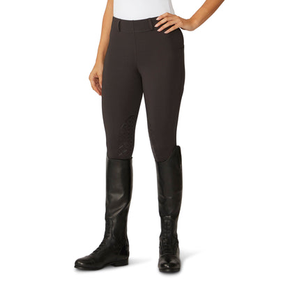 Women's AeroWick Knee Patch Tight - Charcoal