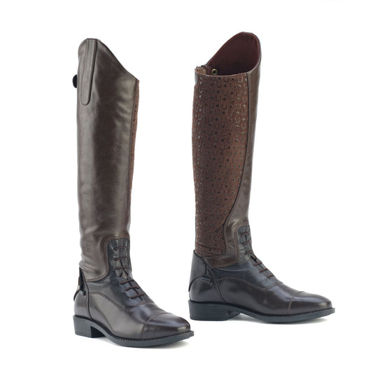 Women's Brown Sofia Grip Riding Boot