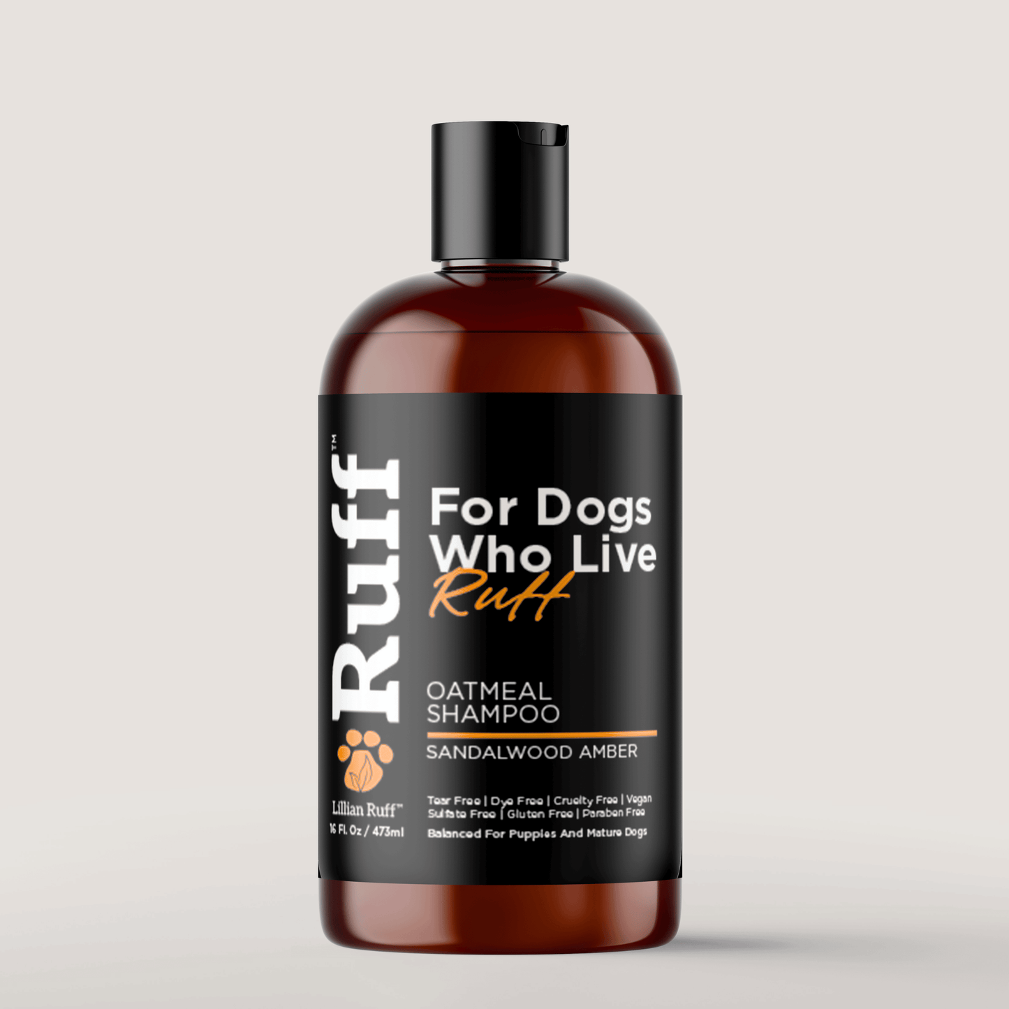 Sandalwood Amber Oatmeal Shampoo