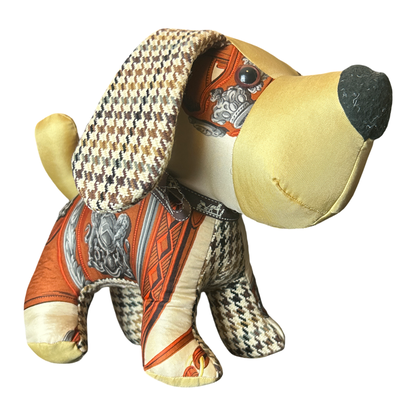 Brides de Gala Vintage Silk Scarf Loyal Puppy