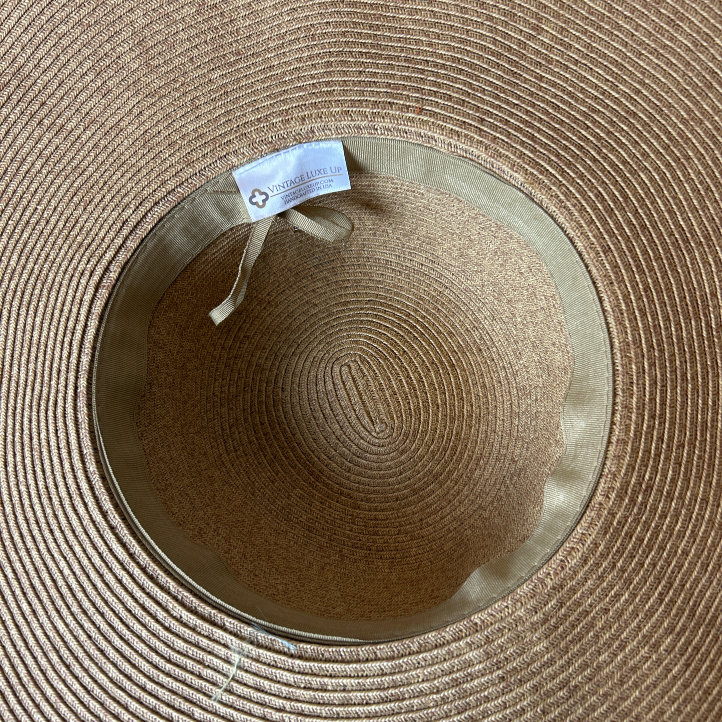 GG Logo Blooms Pink Perfect Straw Sun Hat