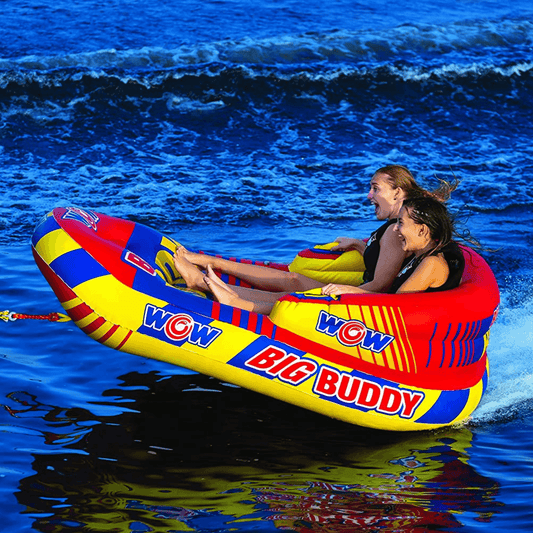 WOW Watersports Big Buddy 2 Person 2P Towable with Extra-Long