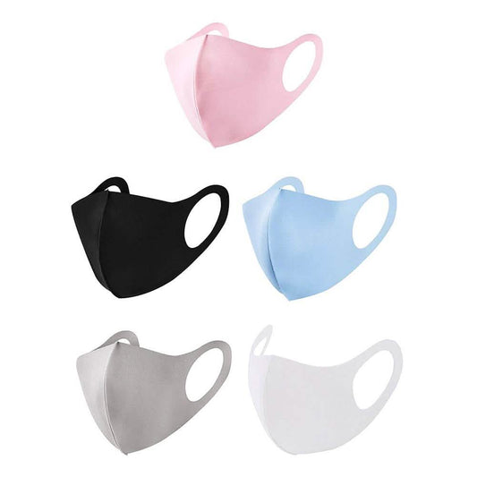 5-Pack: Reusable Fitted Face Mask