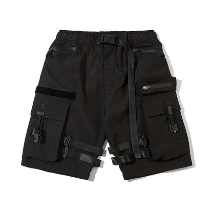 IBS429 Paratrooper Matte Black Shorts