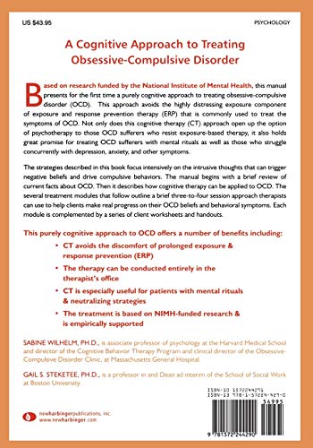Cognitive Therapy for Obsessive-Compulsive Disorder: A Guide