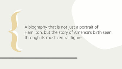 Alexander Hamilton by Chernow, Ron
