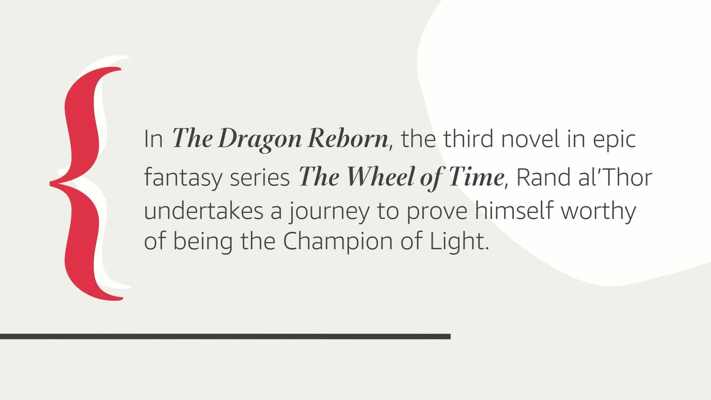 Dragon Reborn (The Wheel of Time, Book 3) by Jordan, Robert