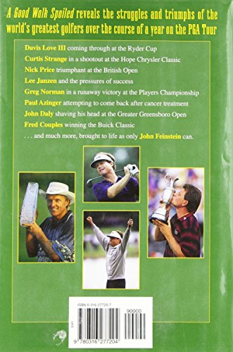 A Good Walk Spoiled: Days and Nights on the Pga Tour by Fein