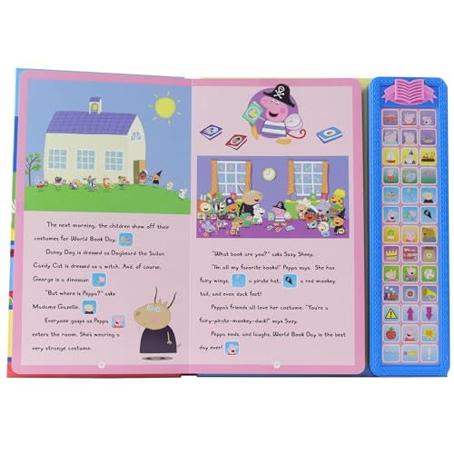 Peppa Pig - Sound Storybook Treasury 39-Button Sound Book -