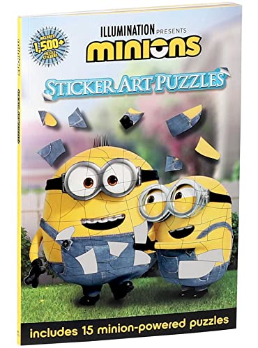 Minions: Sticker Art Puzzles by Kaplan, Arie