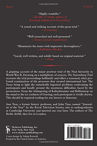 Nuremberg Trial by Tusa, Ann