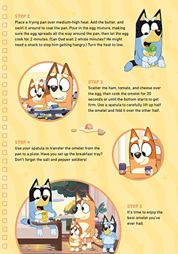 Bluey and Bingo's Fancy Restaurant Cookbook: Yummy Recipes,