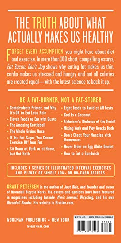 Eat Bacon, Don't Jog: Get Strong. Get Lean. No Bullshit. by