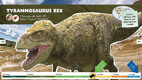 Dino Dana: Dino Field Guide (Dinosaur gift) by Johnson, J.J.