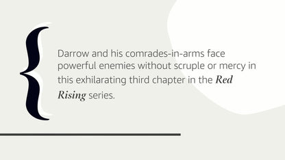 Morning Star (Red Rising Series) by Brown, Pierce