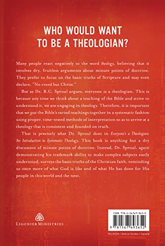 Everyone's a Theologian: An Introduction to Systematic Theol