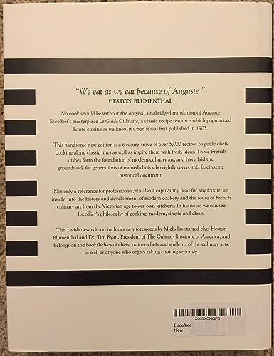 Escoffier: The Complete Guide to the Art of Modern Cookery b