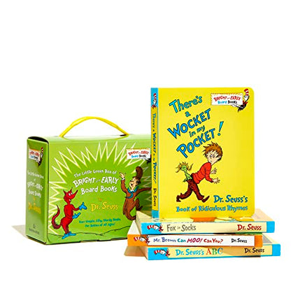 Little Green Boxed Set of Bright and Early Board Books: Fox
