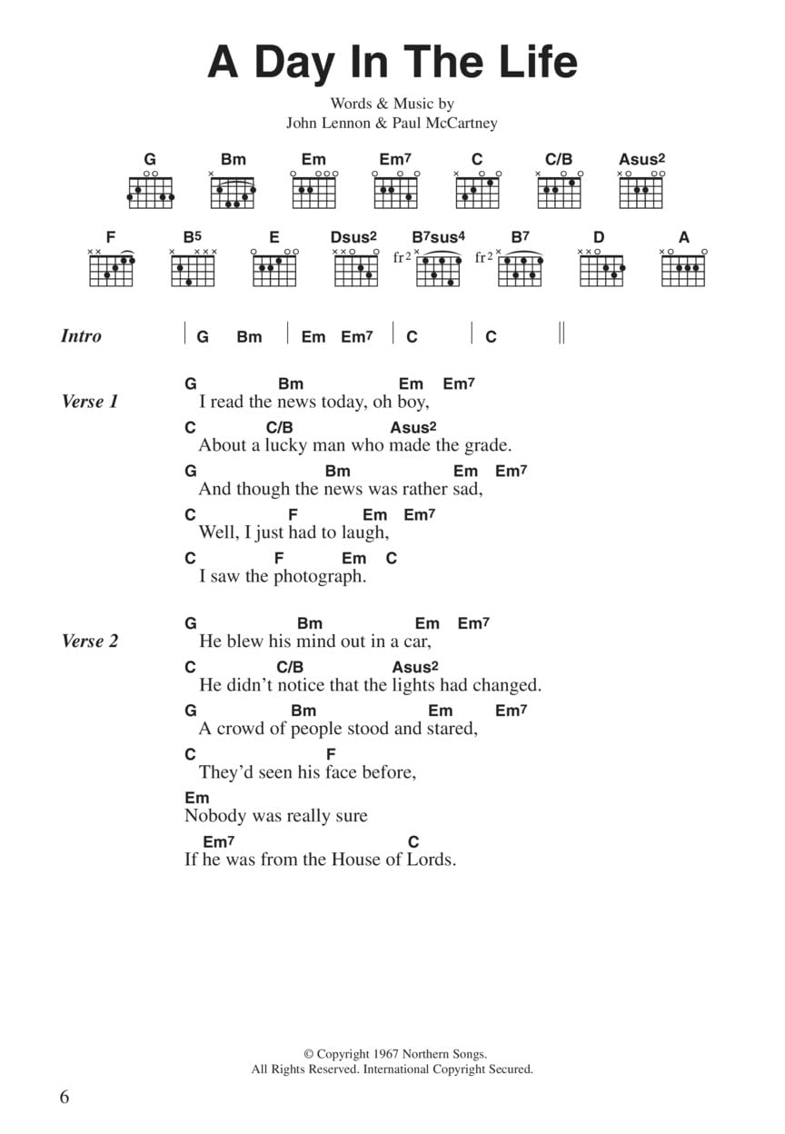 The Beatles Complete Chord Songbook by The Beatles