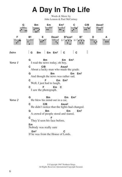 The Beatles Complete Chord Songbook by The Beatles
