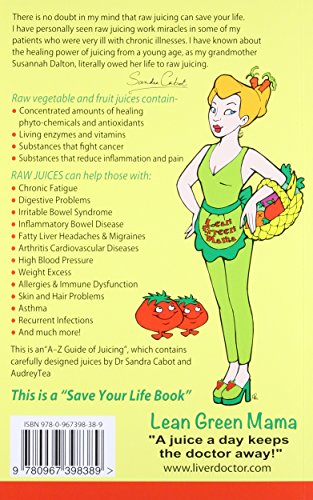 Raw Juices Can Save Your Life: An A-Z Guide to Juicing. by C