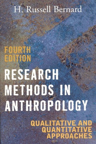 Research Methods in Anthropology: Qualitative and Quantitati