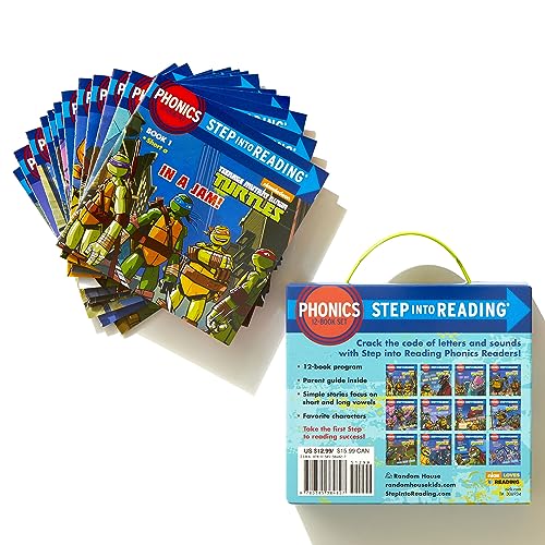 Phonics Power! (Teenage Mutant Ninja Turtles): 12 Step into